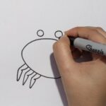 Easy Crab Drawing - Step by Step for Kids - Oh Parrot