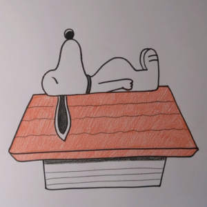 How to Draw Snoopy 