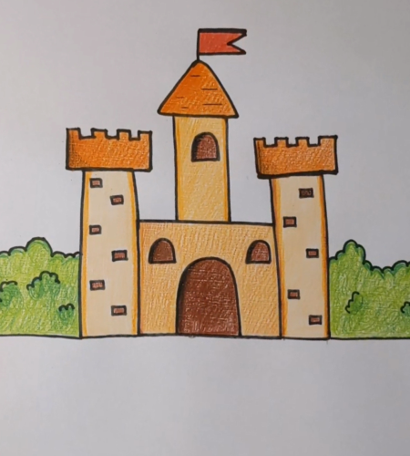 How to Draw a Castle