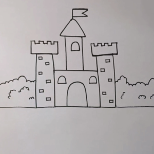 How to Draw a Castle