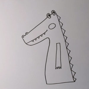 How to Draw a Crocodile