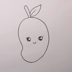 Mango Drawing for Kids