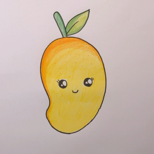 Mango Drawing for Kids