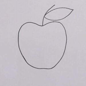 How to Draw an Apple