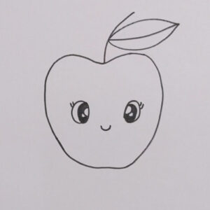 How to Draw an Apple