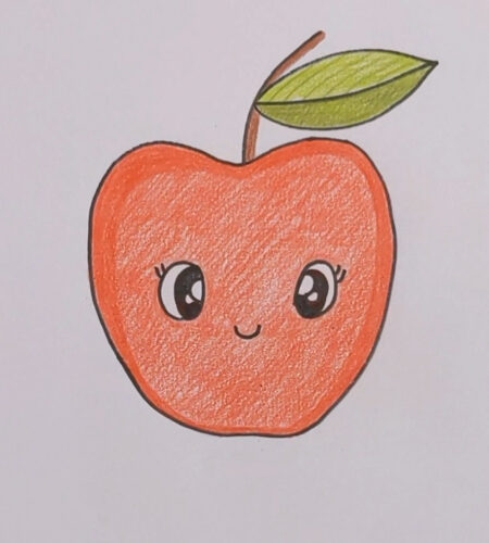 How to Draw an Apple