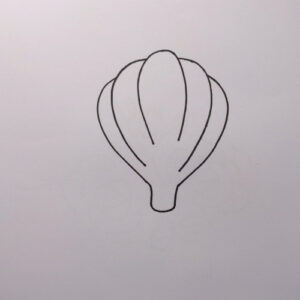 How to Draw a Hot Air Balloon