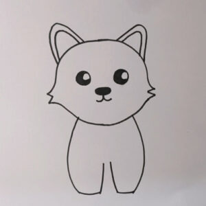 How to draw a red panda