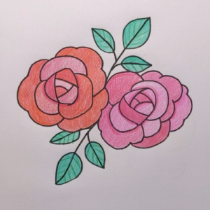  How to Draw a Rose 