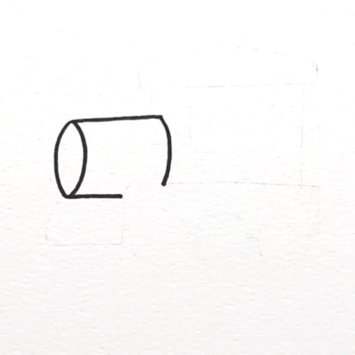 Train drawing engine body shape